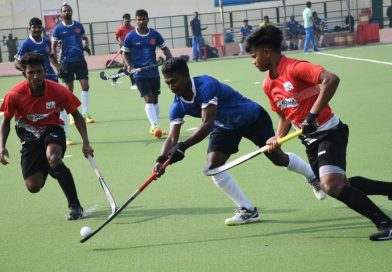 84वी अखिल भारतीय सिंधिया स्वर्णकप हॉकी टूर्नामेंट में सांई मणिपुर एवं एएससीबी जालंधर अगले दौर में