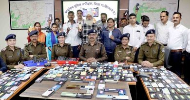 साइबर सेल ने 1 करोड़ 82 लाख रूपये के 736 मोबाइल ढूंढकर फरियादियों को वापिस लौटाये मोबाइल
