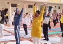 युवा दिवस पर हजारों युवाओं ने किया सूर्य नमस्कार