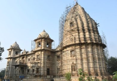 सिंधिया छत्री परिसर में जीर्णोद्वार का काम कर रहे श्रमिक की मौत, परिजनों ने किया हंगामा