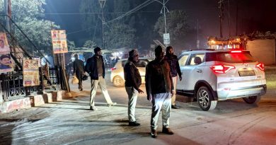 कॉम्बिंग गश्त-हाड कंपा देने वाली सर्दी में पुलिस सड़कों पर थी, 264 वांरटी गिरफ्तार, गुण्डे हिस्ट्रीशीटर 334 घर में चेक किया