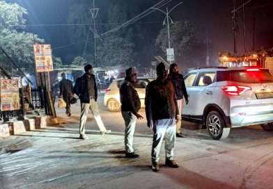 कॉम्बिंग गश्त-हाड कंपा देने वाली सर्दी में पुलिस सड़कों पर थी, 264 वांरटी गिरफ्तार, गुण्डे हिस्ट्रीशीटर 334 घर में चेक किया