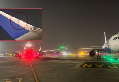 इंडिगो और एयरइंडिया के विमान के विंग्स आपसे में टकराये, बड़ी दुर्घटना टली