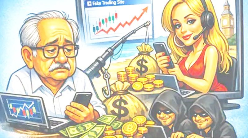 ग्वालियर का उद्योगपति 1 करोड़ 41 लाख रूपये की ठगी का शिकार, इंग्लैंड की युवती बनकर ठगा