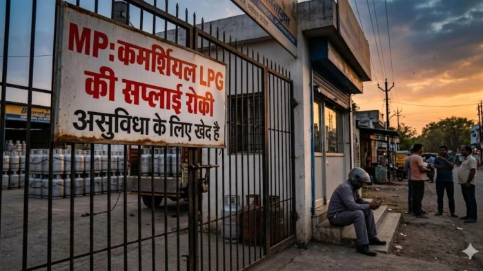 ग्वालियर में छोटे कारोबारियों पर संकट, MP के कई शहरों में कमर्शियल LPG की सप्लाई रोकी