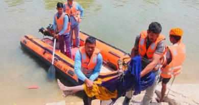 पैर फिसलने से नहर में डूबी महिला की मौत, एसडीआरएफ ने शव बाहर निकाला