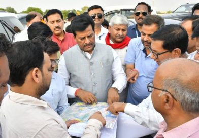 ग्वालियर शहर से निकल रहे 28.5 किमी लम्बा वेस्टर्न बायपास का तेजी से चल रहा है निर्माण, सांसद ने किया निरीक्षण