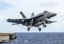 ब्लॉकेड के लिये पहली बार अमेरिका ने F/A-18 सुपर हॉर्नेट से किया अटैक, 3 ईरानी जहाज रोके