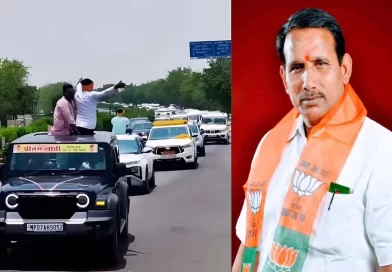 PM मोदी ने पेट्रोल-डीजल की बचत करने की अपील के बाद भी विधायक प्रतीम लोधी 200 गाडियों का काफिला लेकर मंदिर पहुंचे