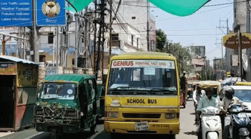 ग्वालियर में रिकॉर्ड गर्मी, दिन में तापमान 43.7 डिग्री सेल्सियस