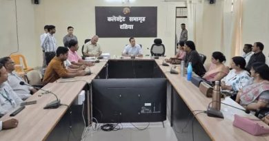 उपचुनाव दतिया-निर्वाचन पदाधिकारी ने कलेक्टर को भेजा पत्र, तत्काल राजनीतिक दलों के प्रतिनिधियों की बुलाई बैठक