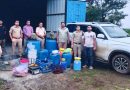 सिंथेटिक ड्रग्स निर्माण फैक्ट्री का भंडाफोड़,25 लाख रुपये  की सामग्री जब्त