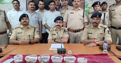 सूने मकानों चोरी करने वाले चार नकबजनों को लाखों के आभूषणों सहित गिरफ्तार