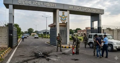 ग्वालियर एयरफोर्स स्टेशन में चोरी, कचरा गाड़ी में छिपाकर ले गए एवियोनिक्स स्क्रैप