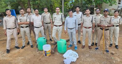 ग्वालियर में अवैध शराब के विरुद्ध बड़ी कार्रवाई