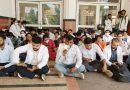 Deen  पर किये हमले के विरोध में जूडा का धरना, 1000 बिस्तर अस्पताल में 5 ओपीडी मिली बंद