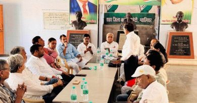 अचलेश्वर मंदिर से 8 अक्टूबर को निकलेगा संयुक्त मार्च, गांधी प्रतिमा पर होगा समापन: कांग्रेस