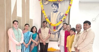 VISM कॉलेज में कै. राजमाता विजयाराजे सिंधिया की 107वीं जयंती श्रद्धा एवं सम्मान के साथ मनाई