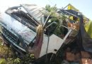 एनएच-46 पर मिनी ट्रक पलटने से हेल्पर की मौत